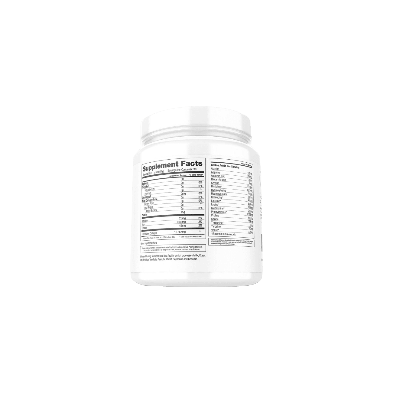 Project#1 Nutrition Collagen