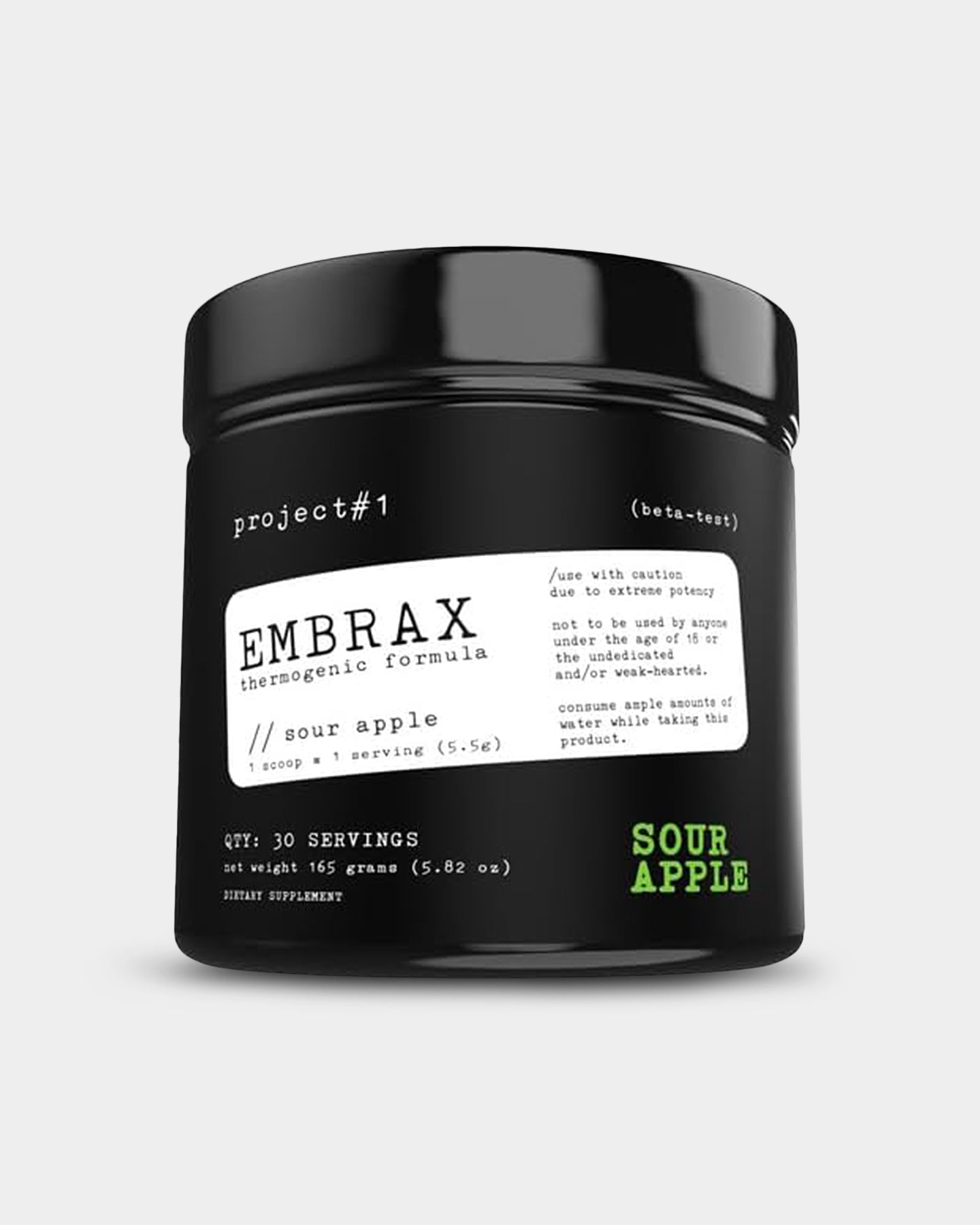 Project#1 Nutrition Embrax Fat Burner - Bodybuilding.com