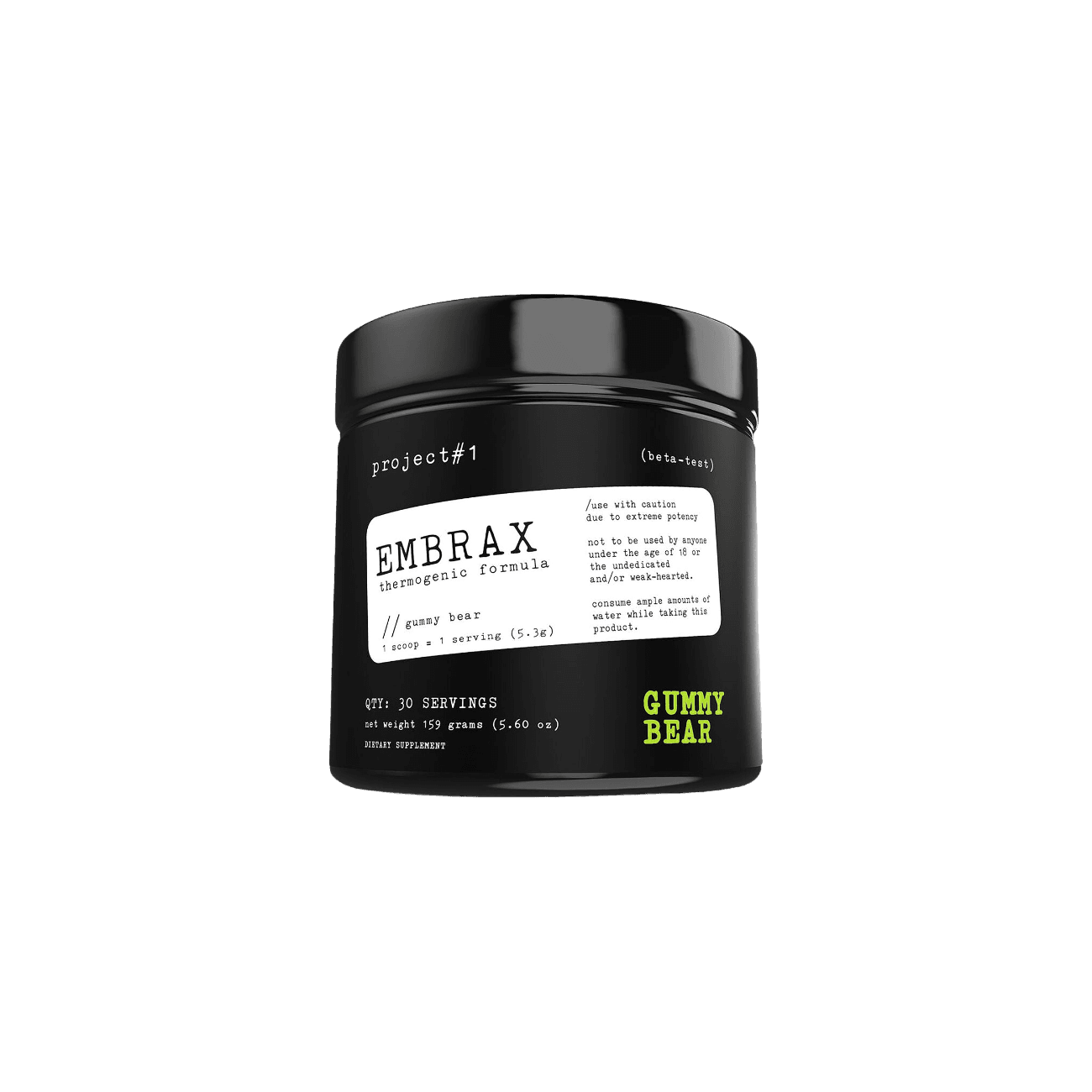 Project#1 Nutrition Embrax Fat Burner