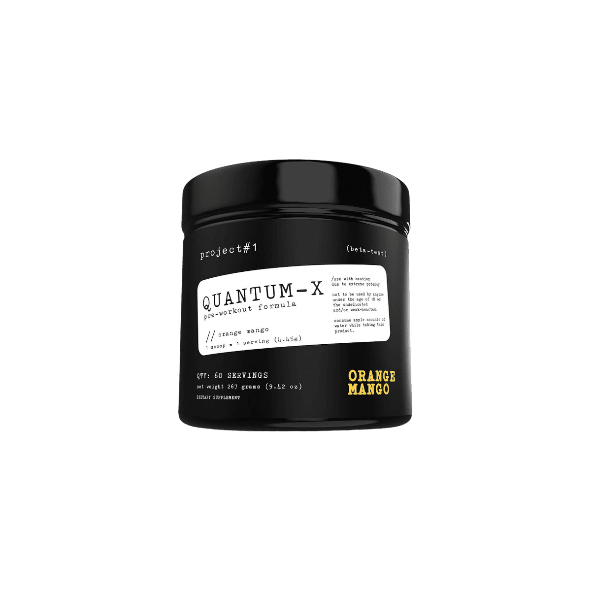 Project#1 Nutrition Quantum-X Pre-Workout