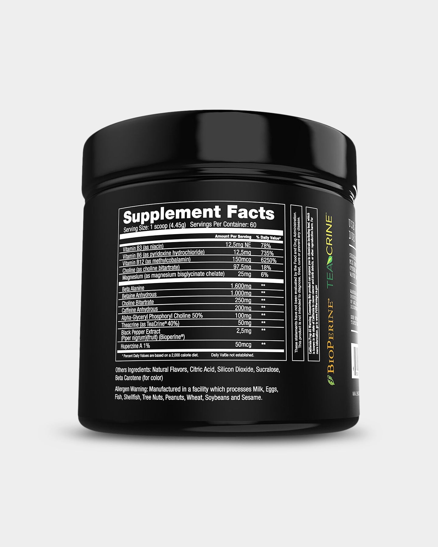 Project#1 Nutrition Quantum - X Pre - Workout - Bodybuilding.com