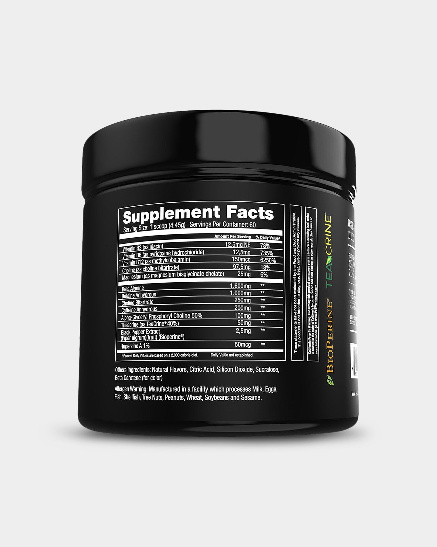 Project#1 Nutrition Quantum - X Pre - Workout - Bodybuilding.com