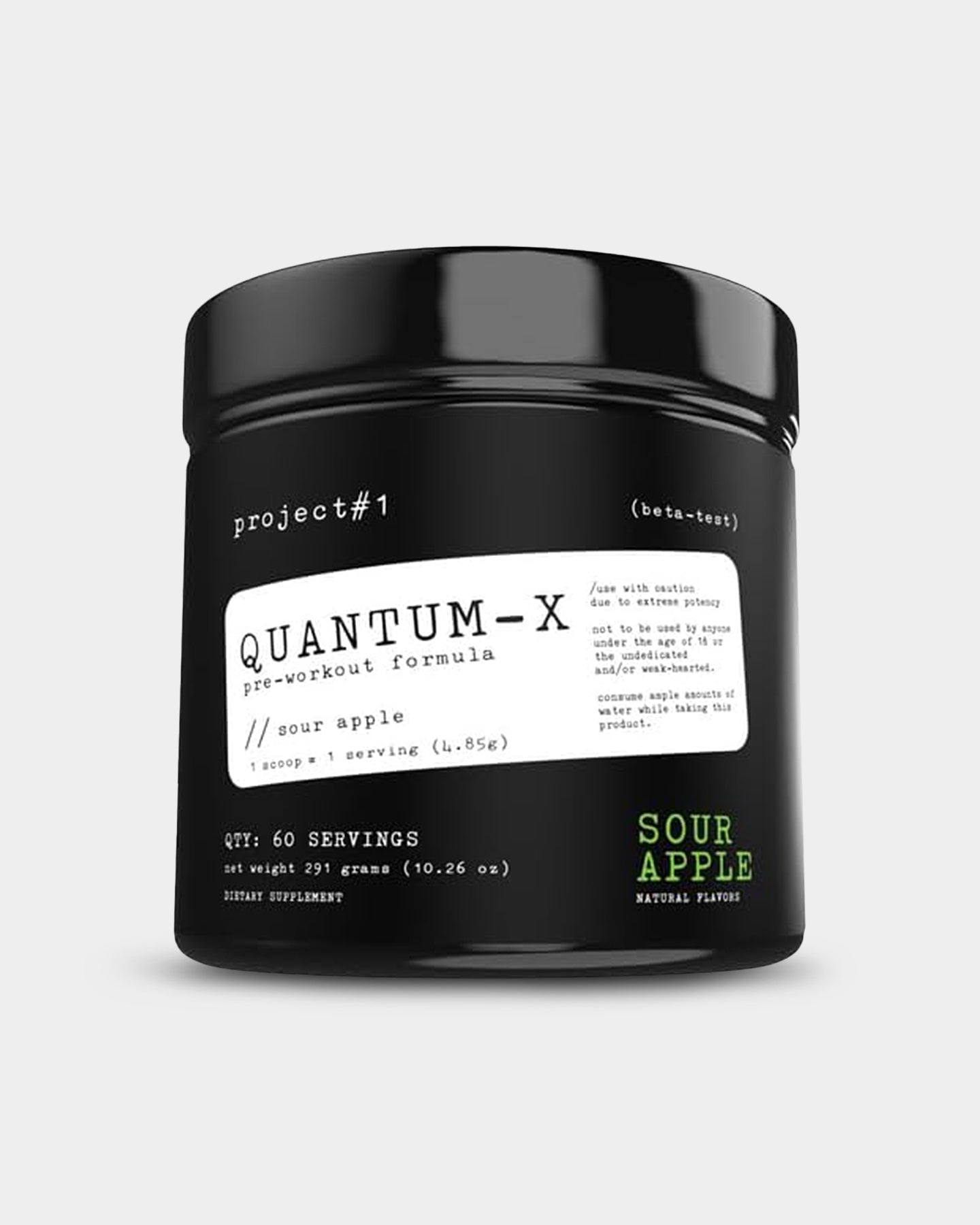 Project#1 Nutrition Quantum - X Pre - Workout - Bodybuilding.com