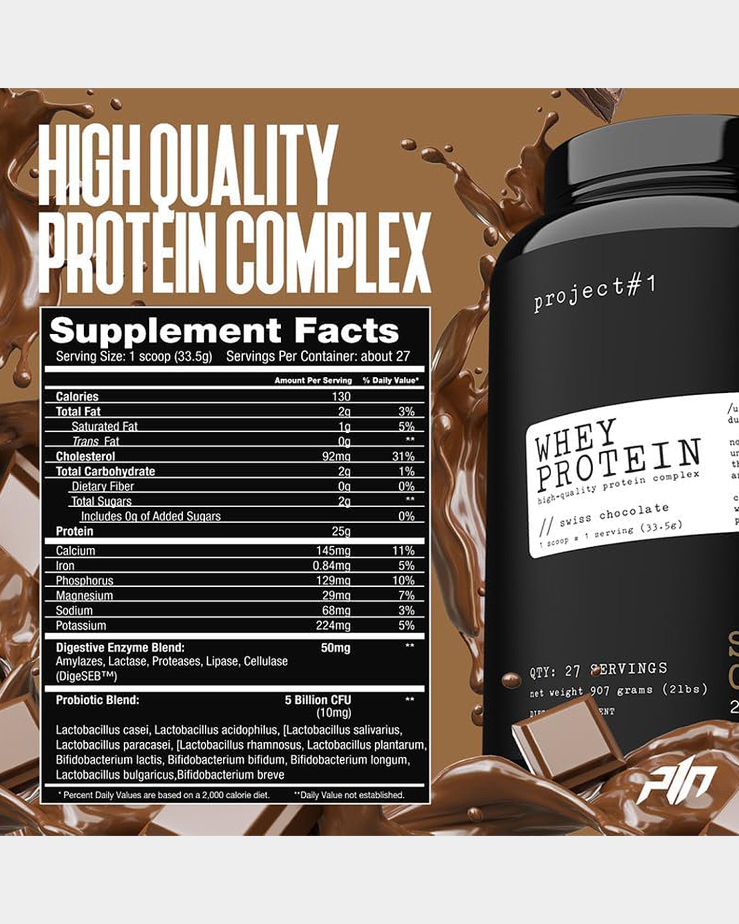 Project#1 Nutrition Whey Protein - Bodybuilding.com