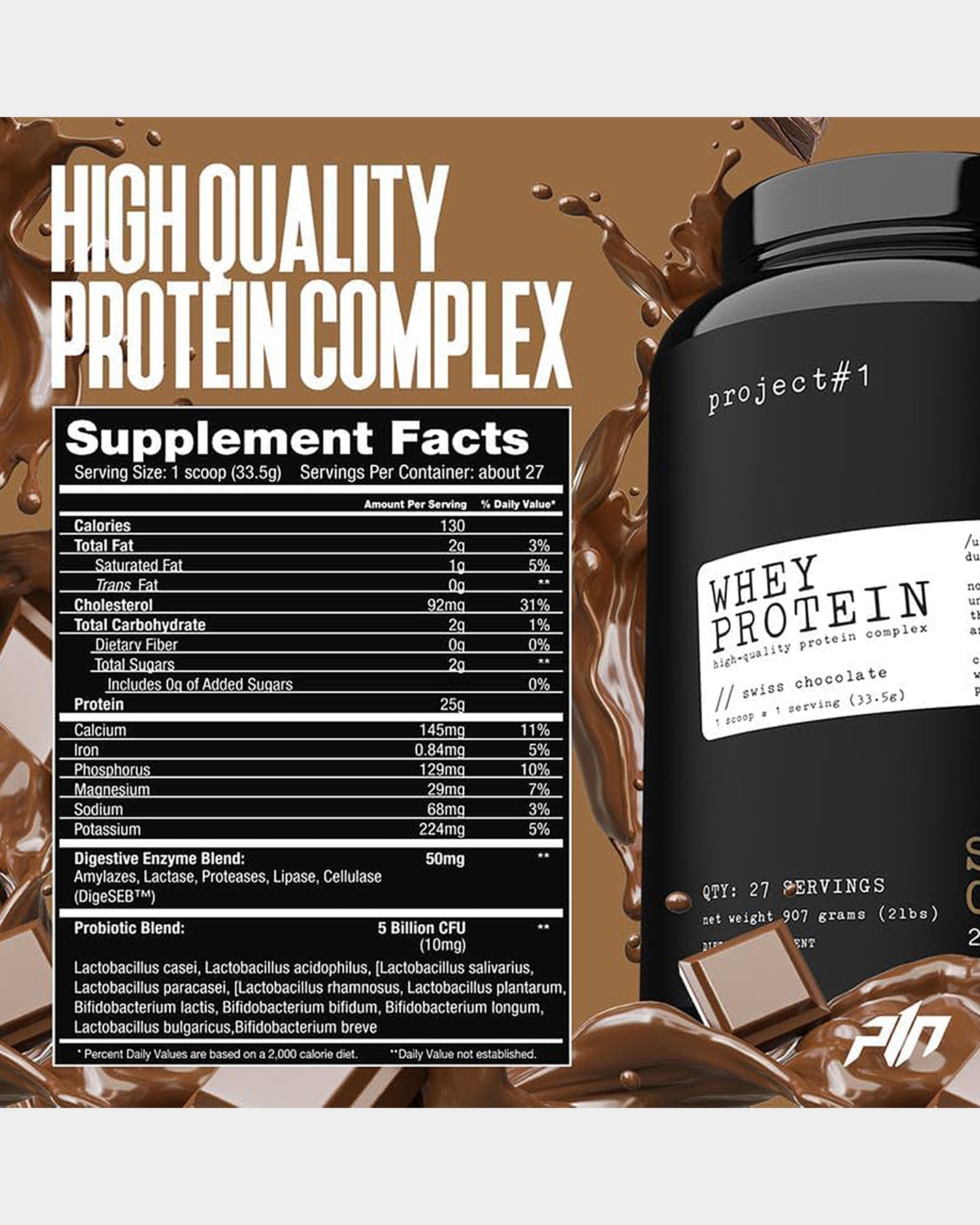 Project Bodybuilding Project#1 Nutrition Whey Protein - Bodybuilding.com