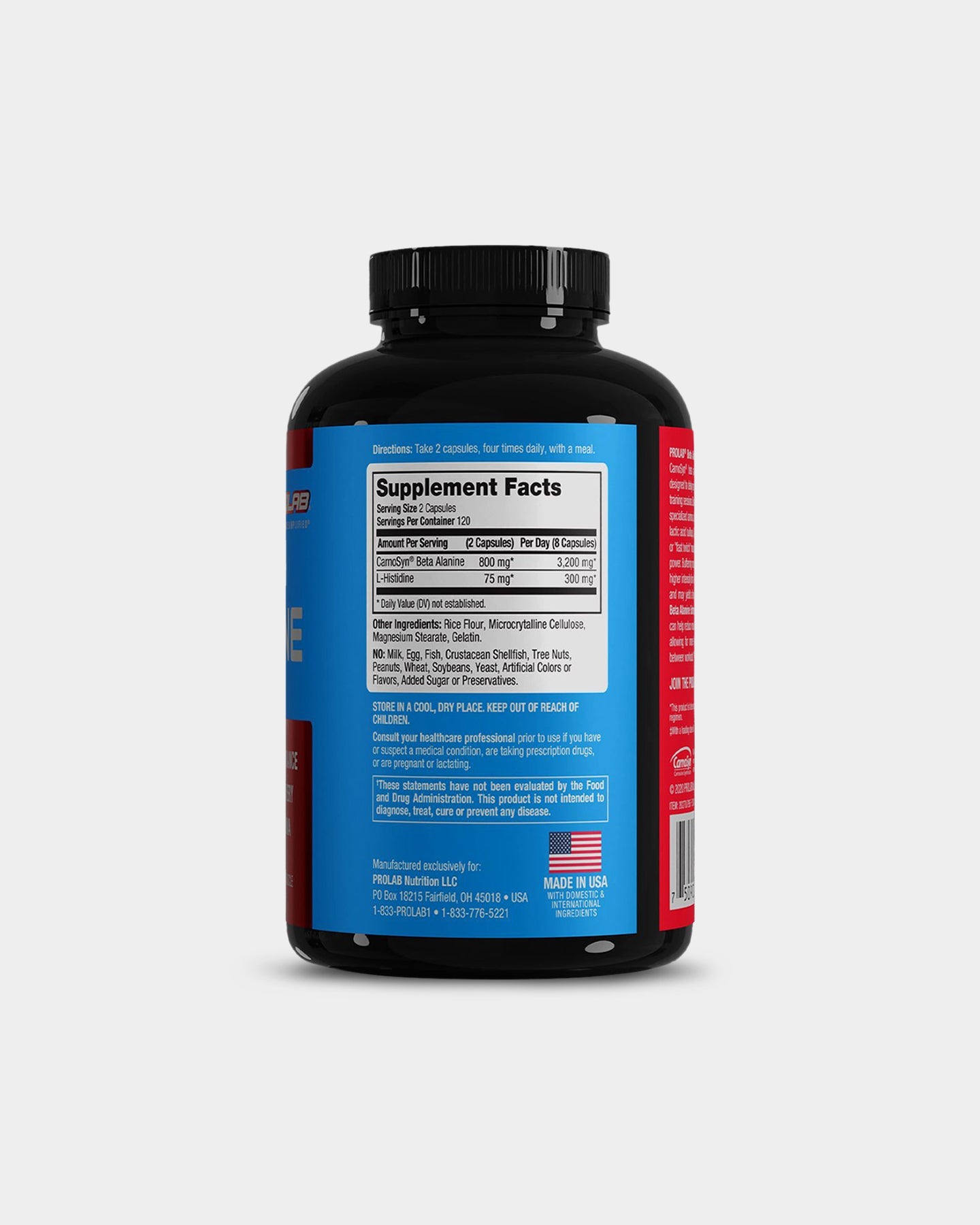 Prolab Nutrition Beta Alanine - Bodybuilding.com