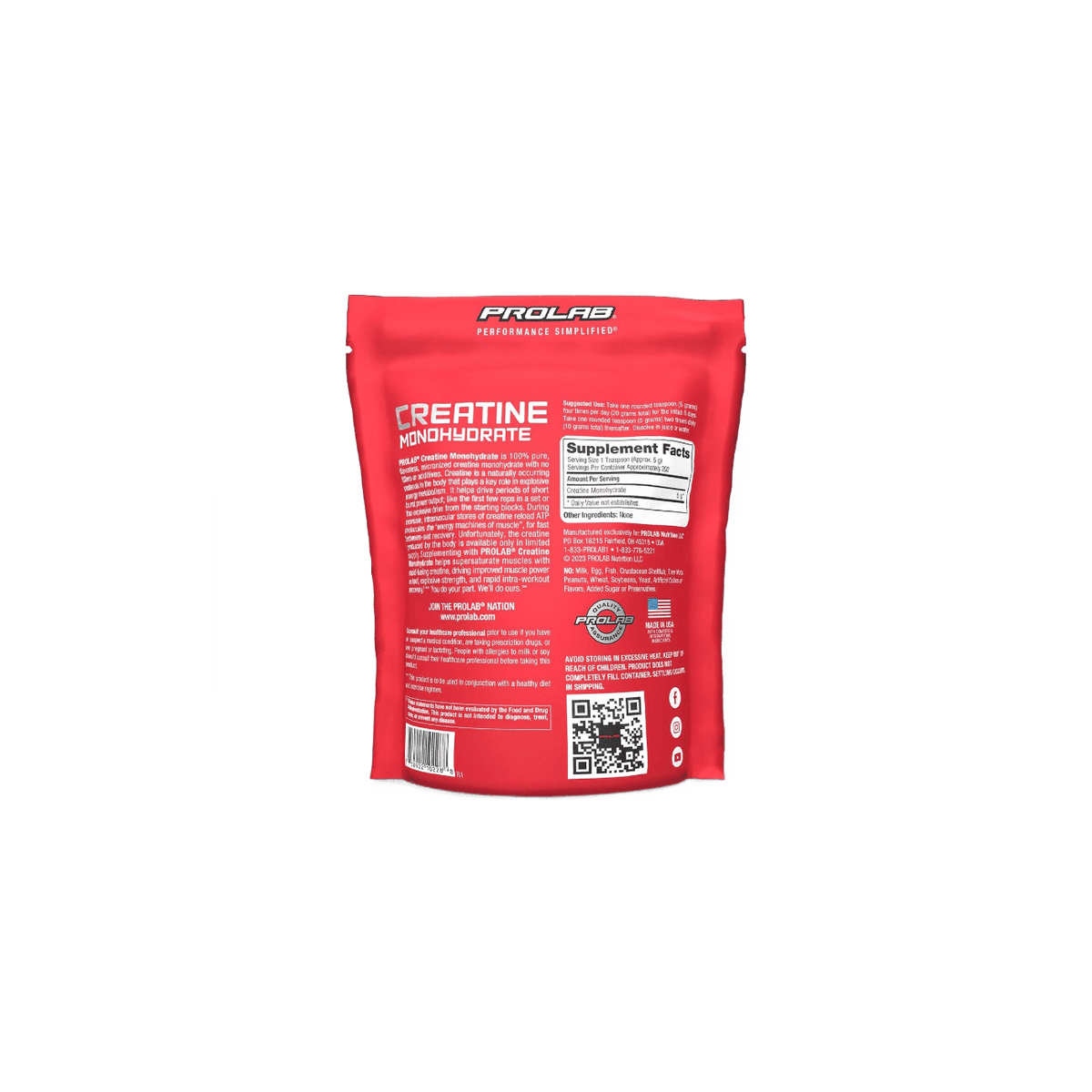 Prolab Nutrition Creatine Monohydrate
