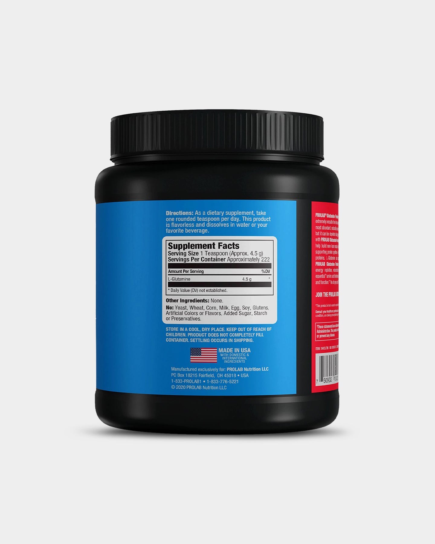 Prolab Nutrition Glutamine - Bodybuilding.com