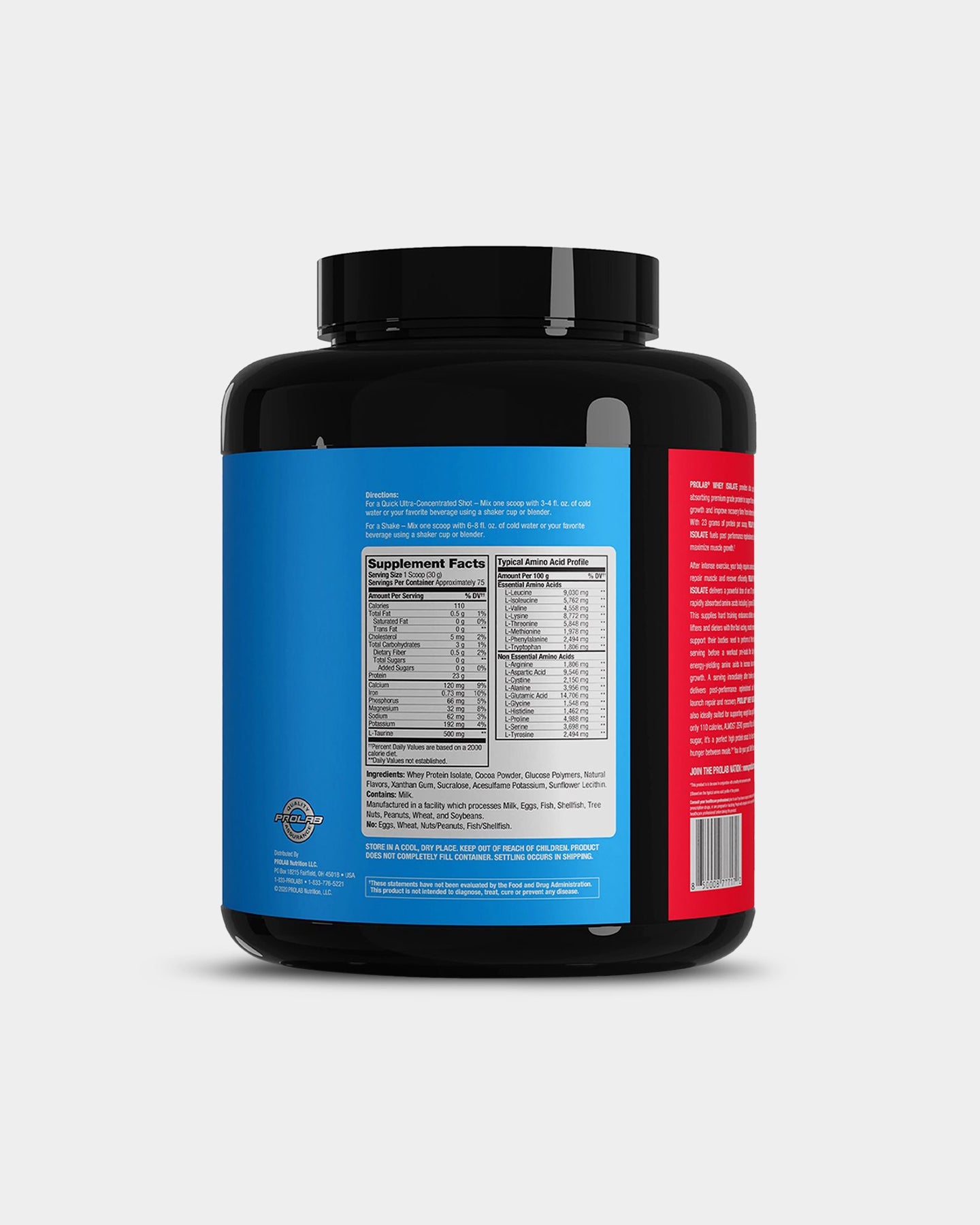 Prolab Nutrition Whey Isolate - Bodybuilding.com