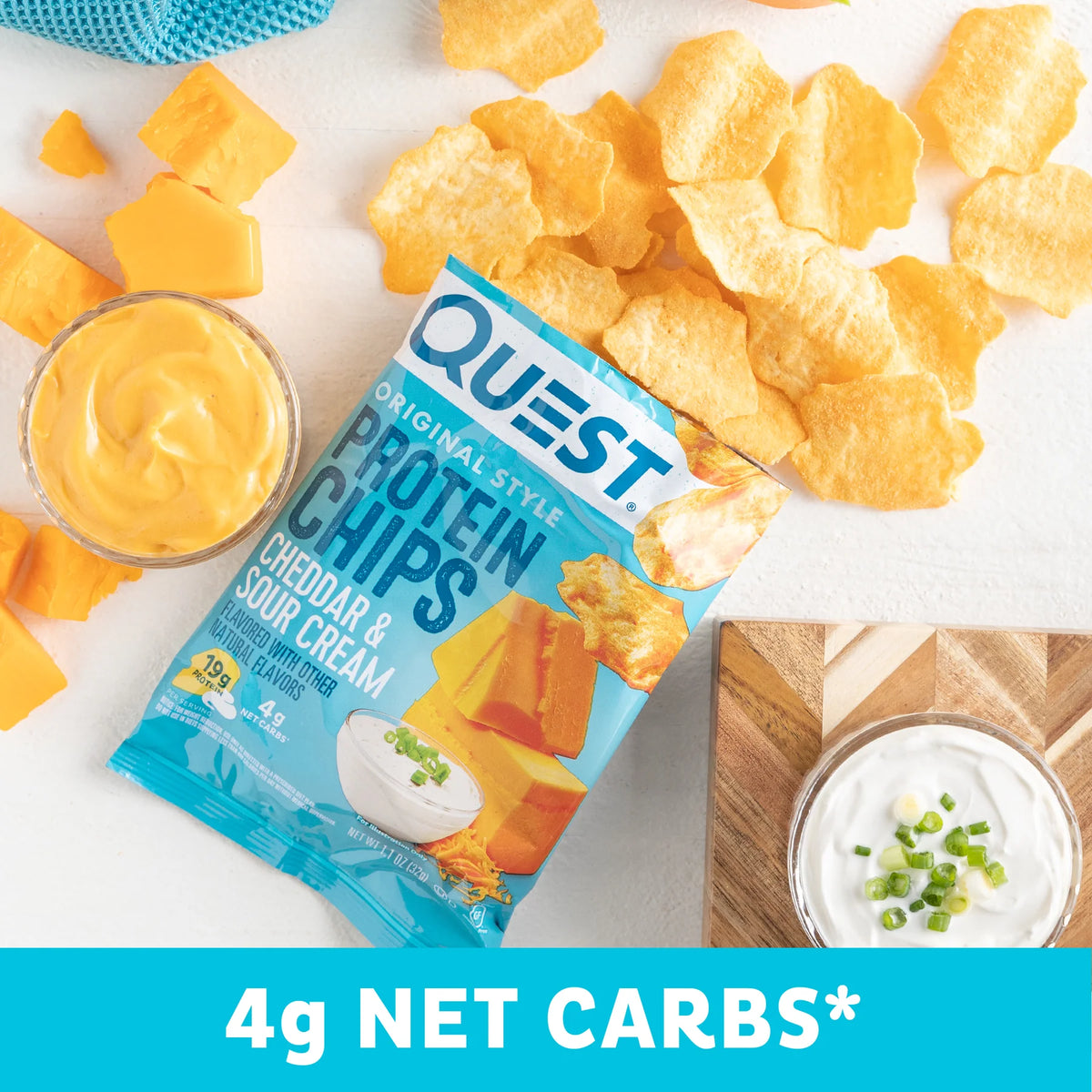 Simply Good Foods Quest Tortilla Style Protein Chips 8 Pack