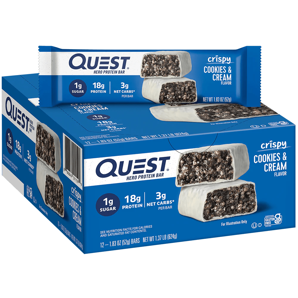 Quest Hero Protein Bars 12 Pack - Bodybuilding.com