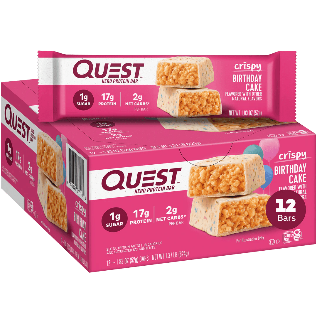 Quest Hero Protein Bars 12 Pack - Bodybuilding.com