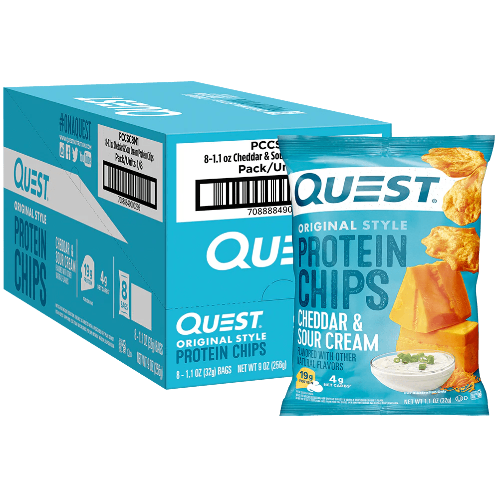 Quest Tortilla Style Protein Chips 8 Pack - Bodybuilding.com