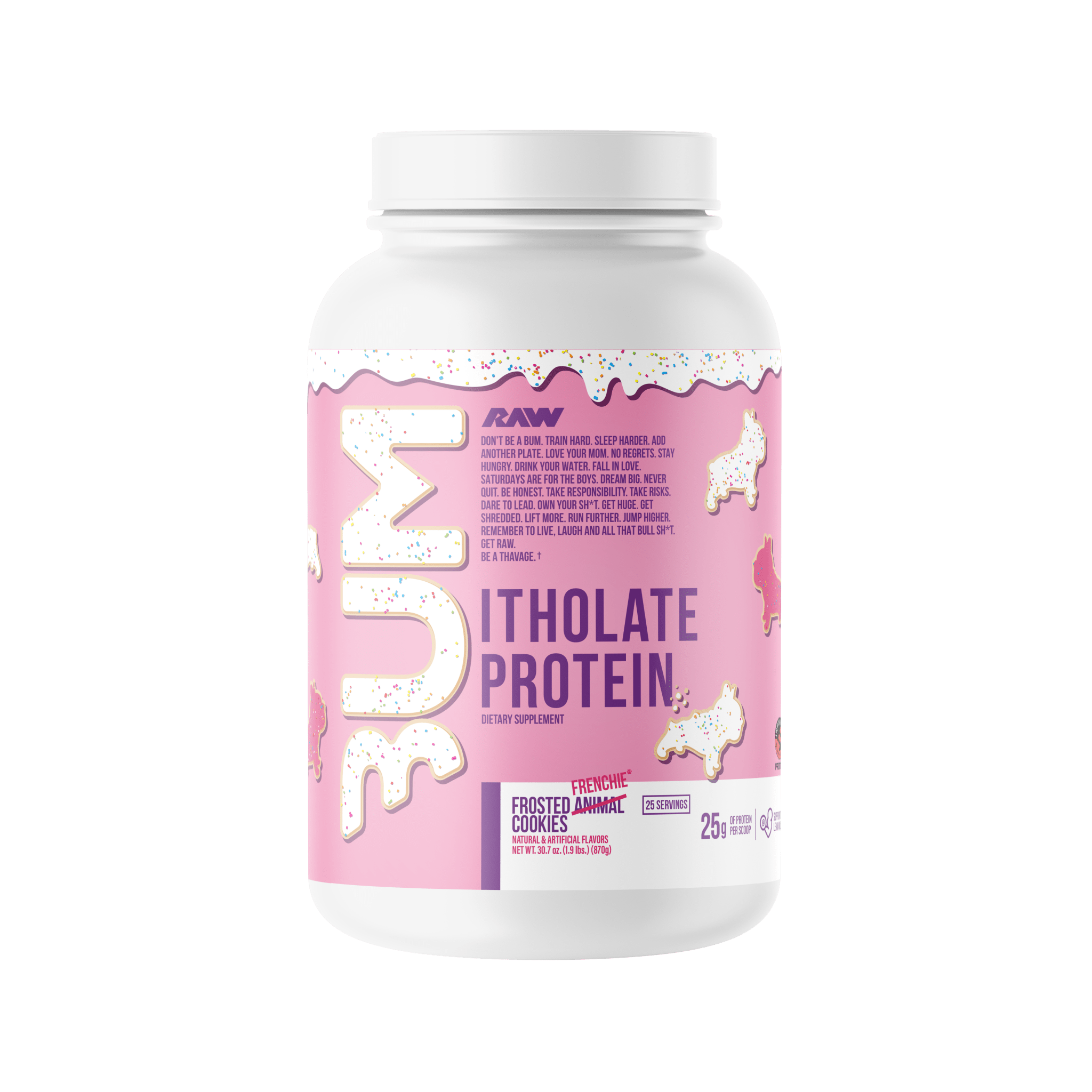 RAW Nutrition BUM Itholate Protein - Bodybuilding.com