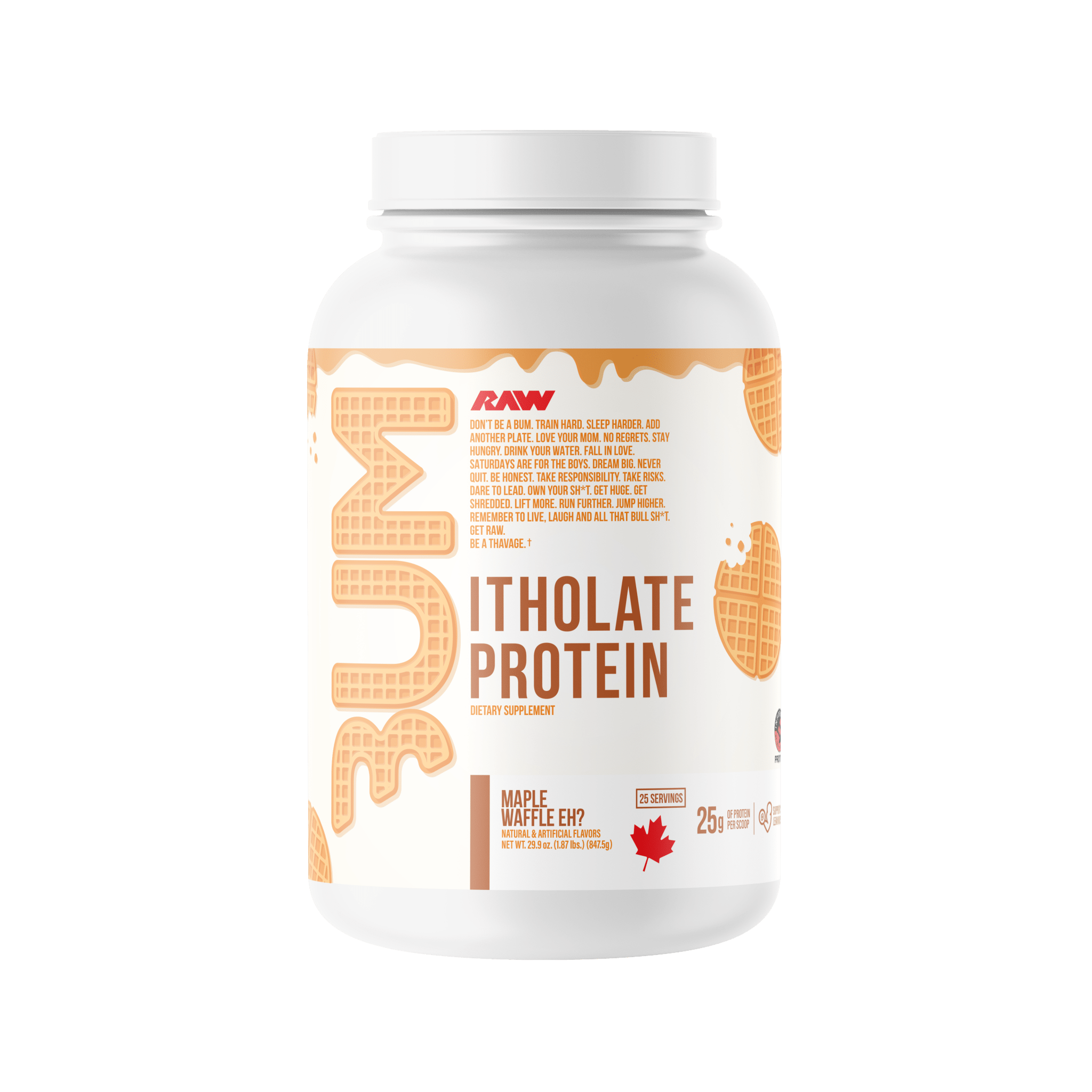 RAW Nutrition BUM Itholate Protein - Bodybuilding.com