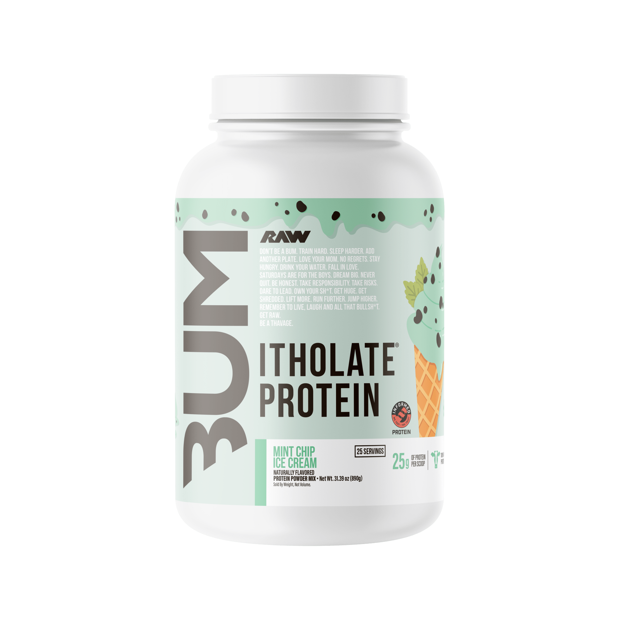 RAW Nutrition BUM Itholate Protein - Bodybuilding.com