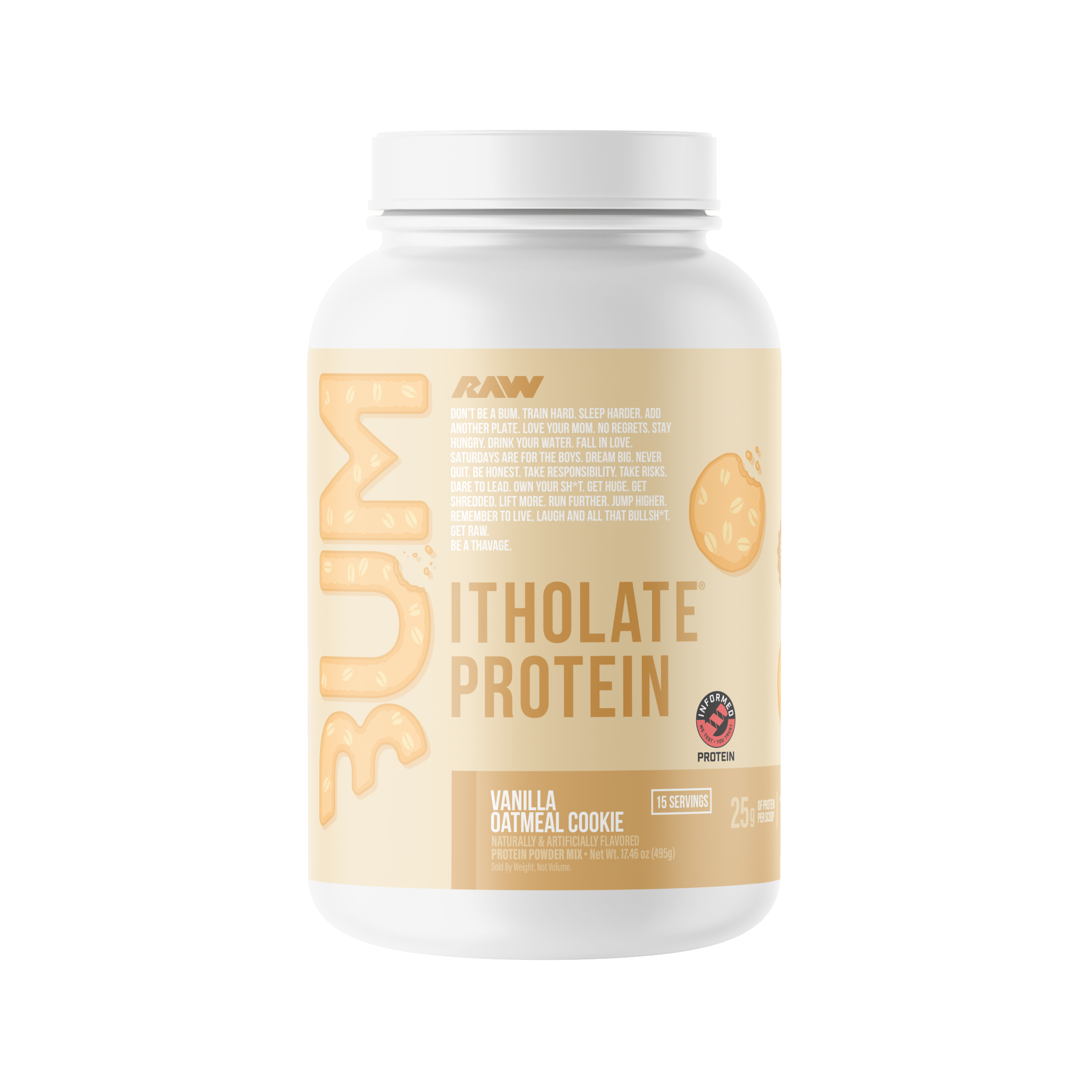 RAW Nutrition BUM Itholate Protein - Bodybuilding.com