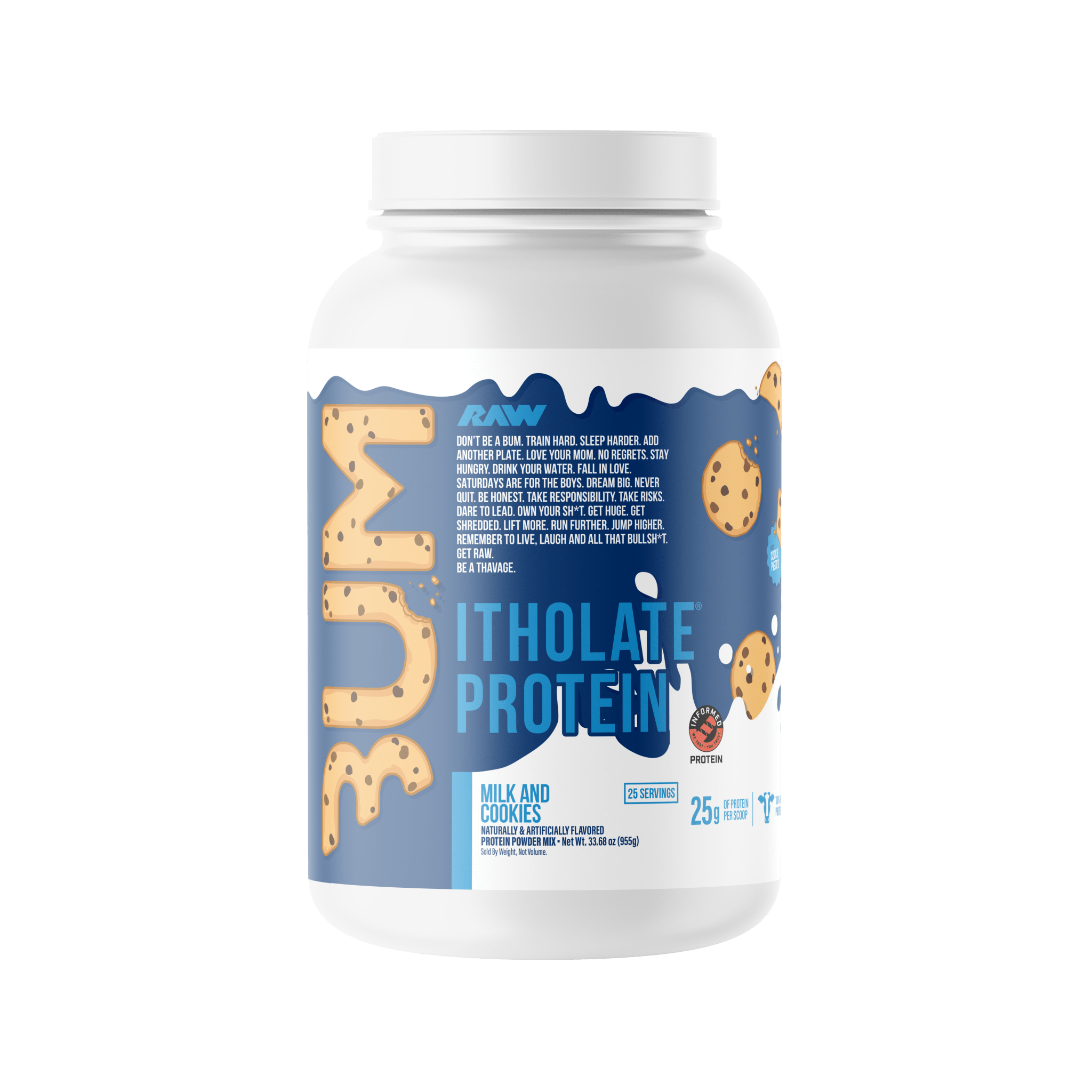 RAW Nutrition BUM Itholate Protein - Bodybuilding.com