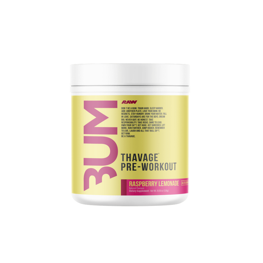 RAW Nutrition BUM Thavage Pre Workout - Bodybuilding.com