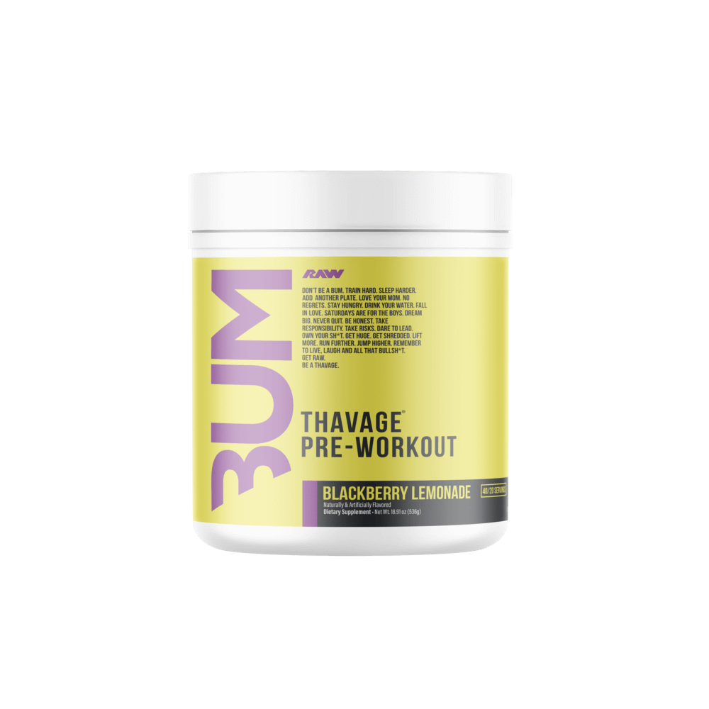 RAW Nutrition BUM Thavage Pre Workout - Bodybuilding.com