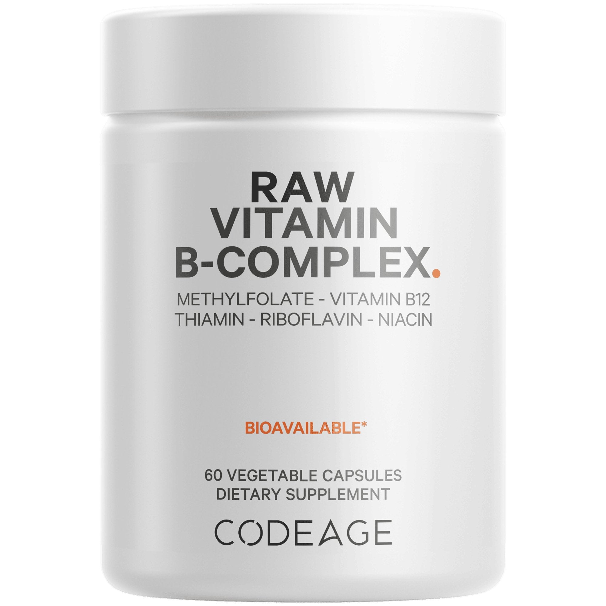 Raw Vitamin B Complex - Bodybuilding.com