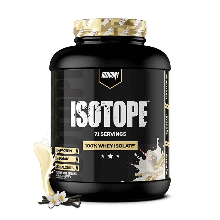Redcon1 Isotope 100% Whey Isolate Protein 71 Servings - Bodybuilding.com
