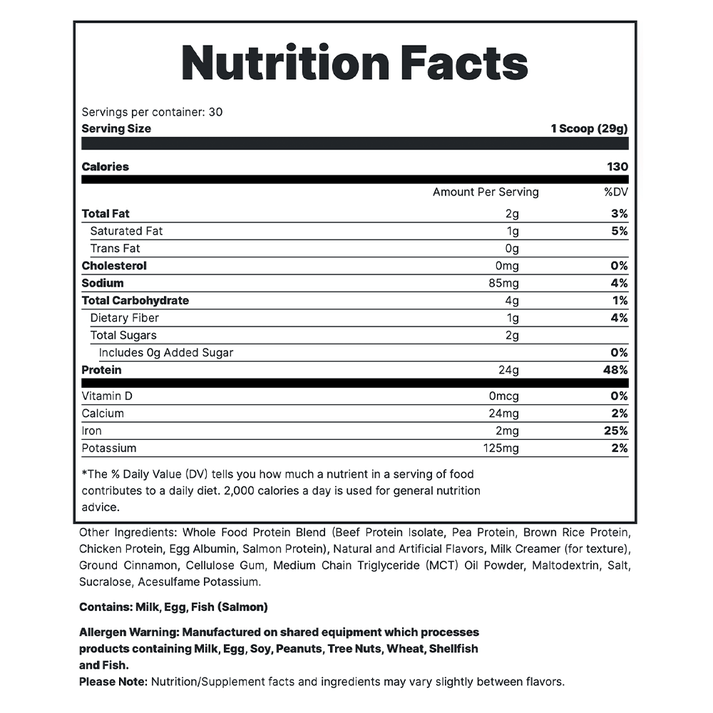 Redcon1 MRE Lite Whole Food Protein 30 Servings - Bodybuilding.com