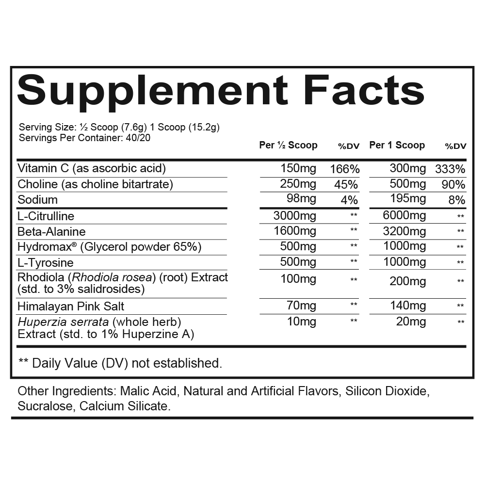 Redcon1 Total War Pump Non - Stim Preworkout - Bodybuilding.com