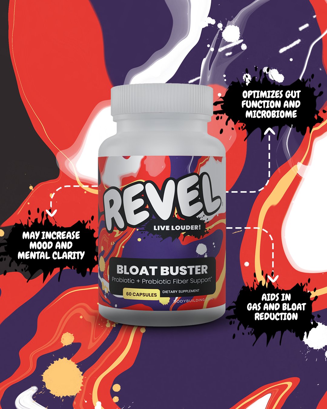 REVEL Bloat Buster Probiotic - Bodybuilding.com