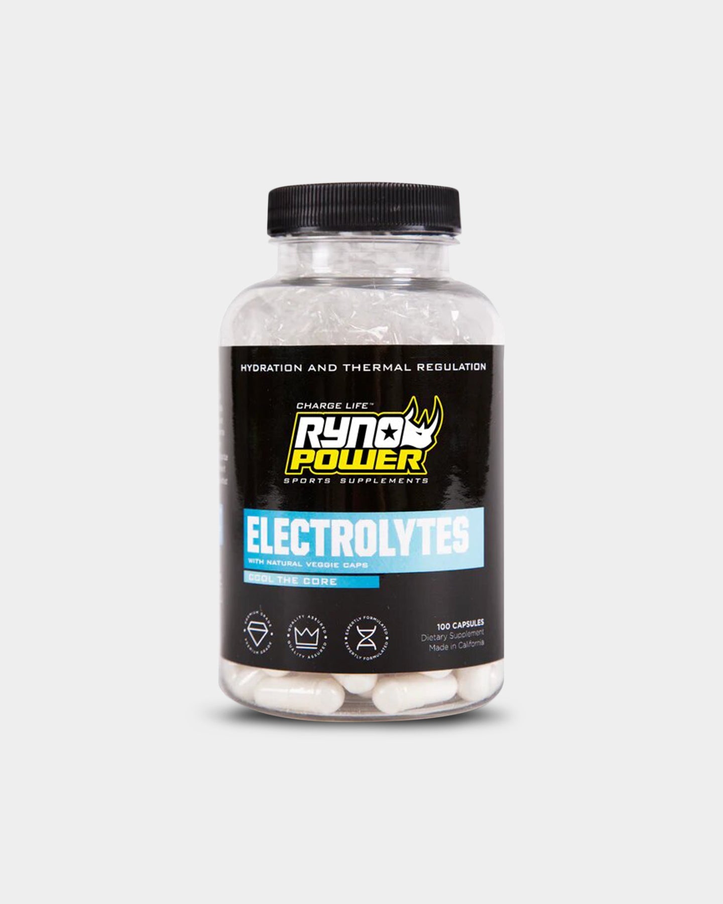 Ryno Power Electrolytes Capsules - Bodybuilding.com