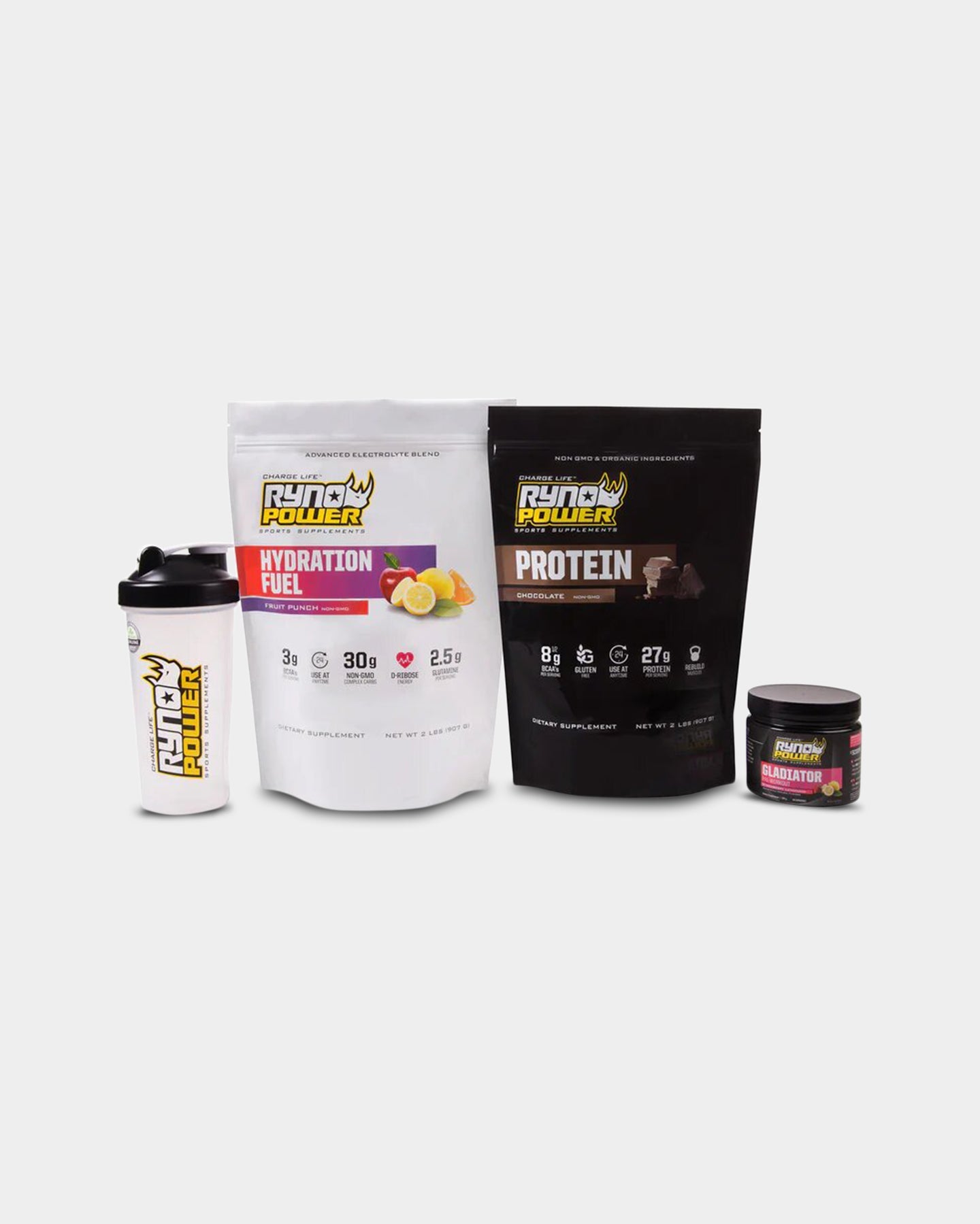 Ryno Power Essentials Bundle, 4 Items - Bodybuilding.com