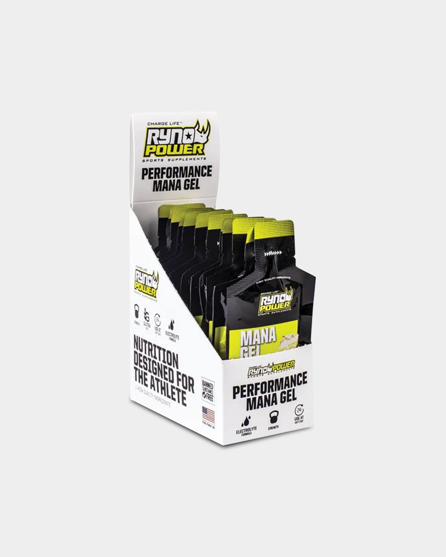 Ryno Power Mana Performance Gel - Bodybuilding.com