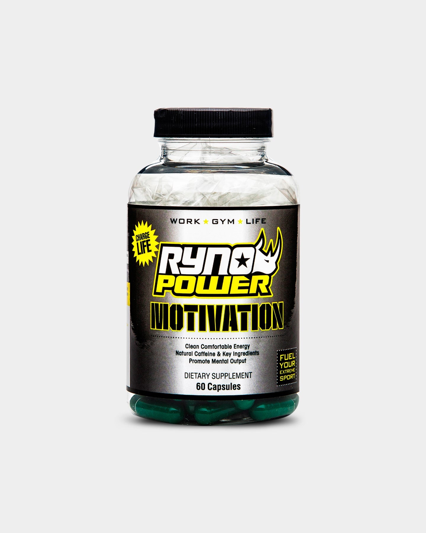 Ryno Power Motivation Capsules - Bodybuilding.com