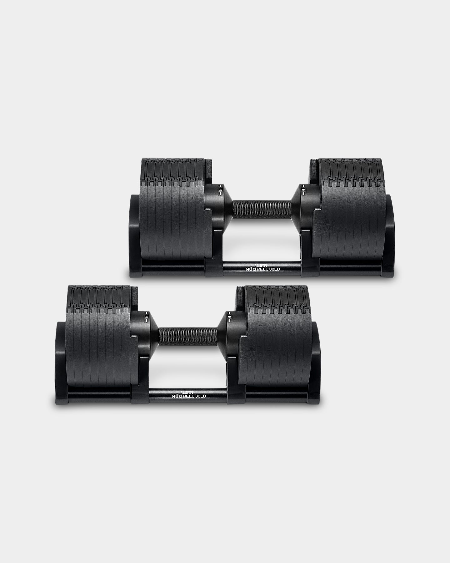 SMRTFT NUOBELL 80lb Adjustable Dumbbells - Bodybuilding.com