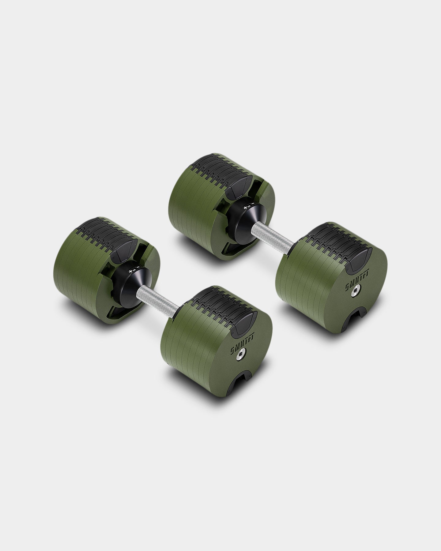 SMRTFT NUOBELL 80lb Adjustable Dumbbells - Bodybuilding.com