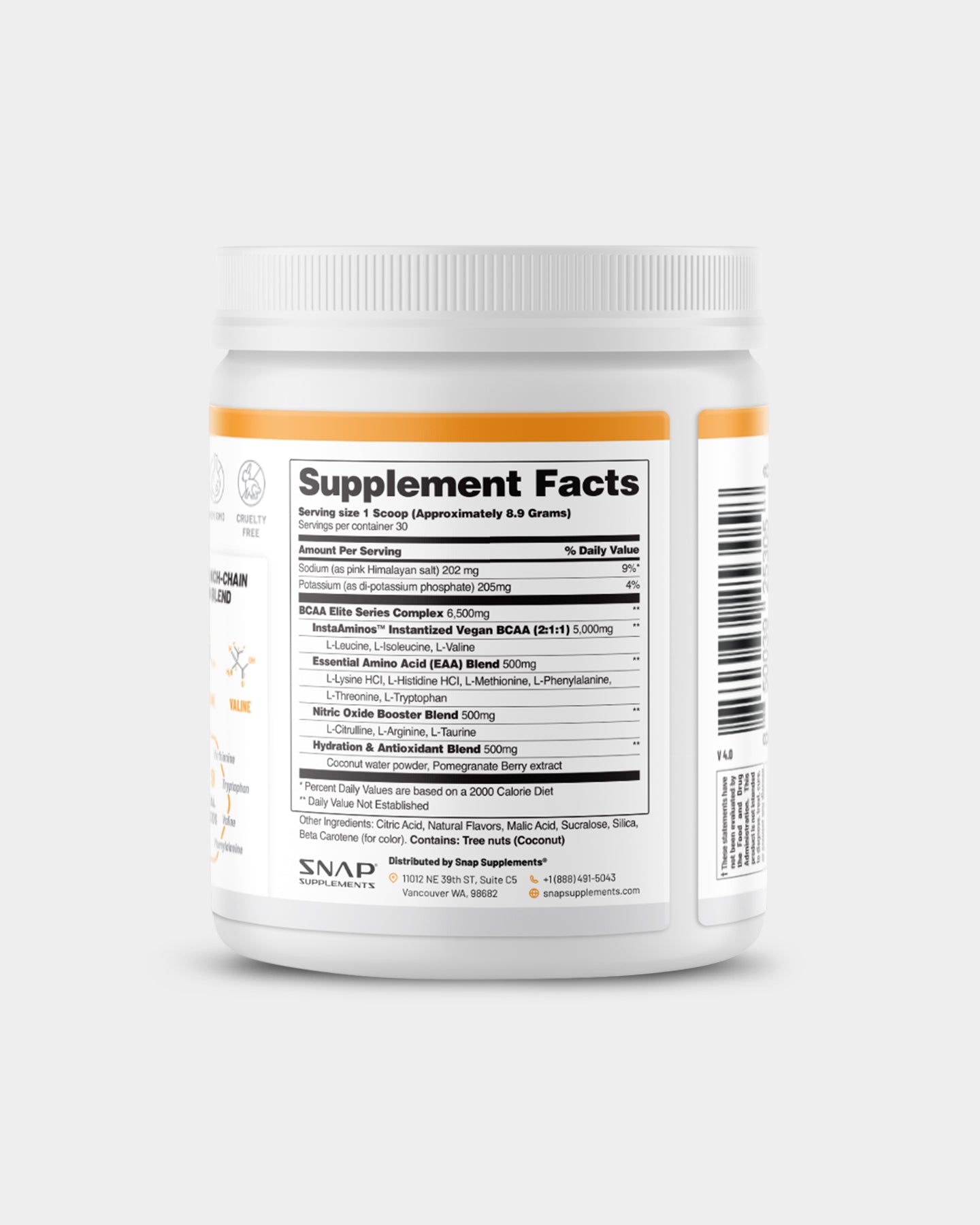 SNAP Supplements BCAA - Bodybuilding.com