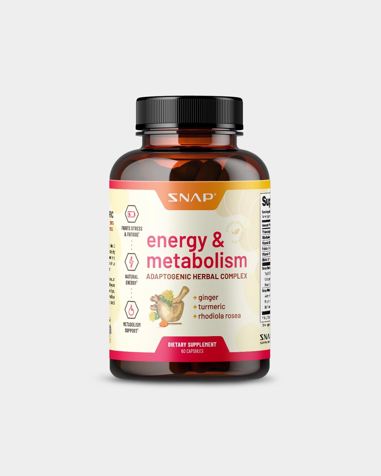 SNAP Supplements Energy and Metabolism - Bodybuilding.com