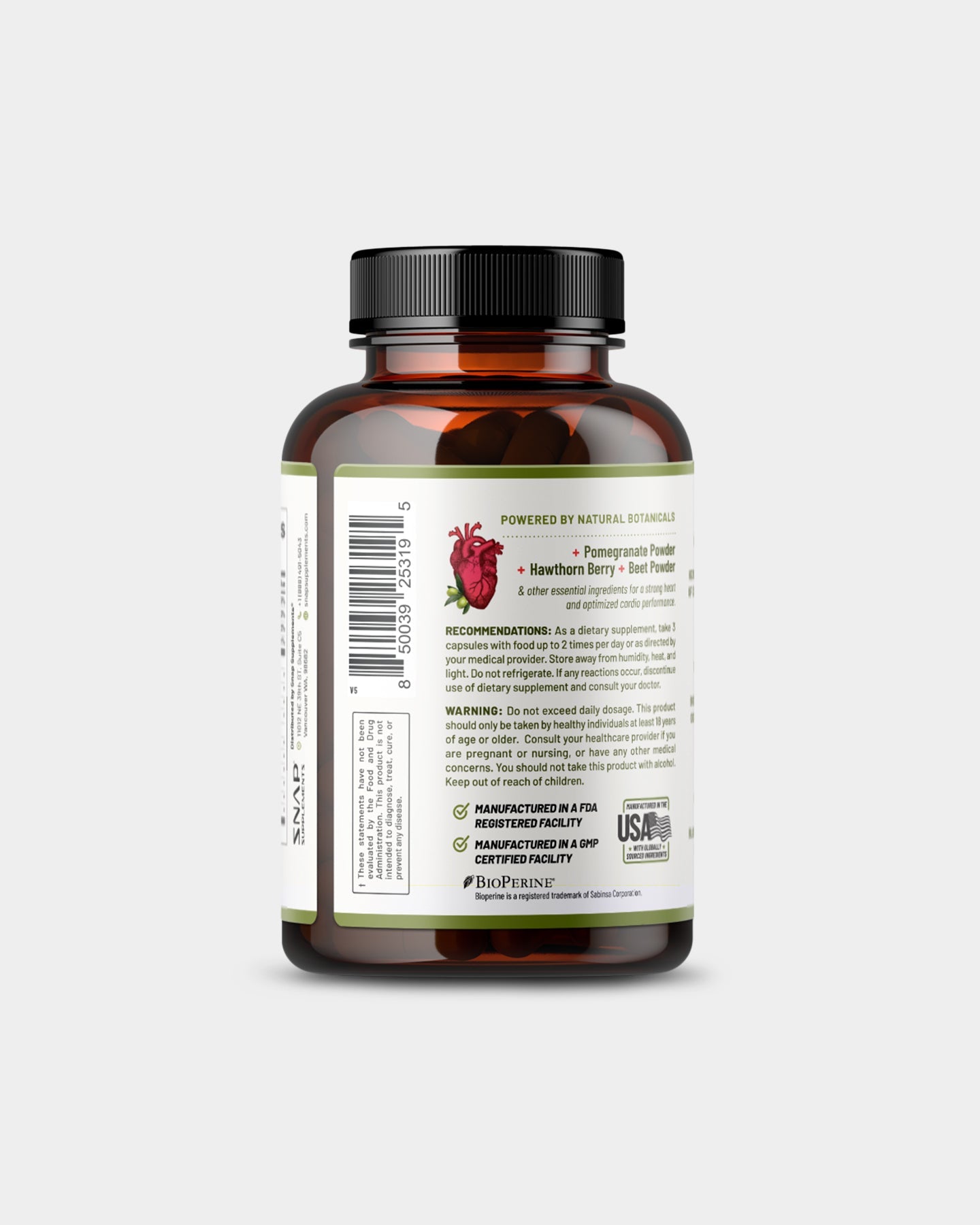 SNAP Supplements Heart Health - Bodybuilding.com