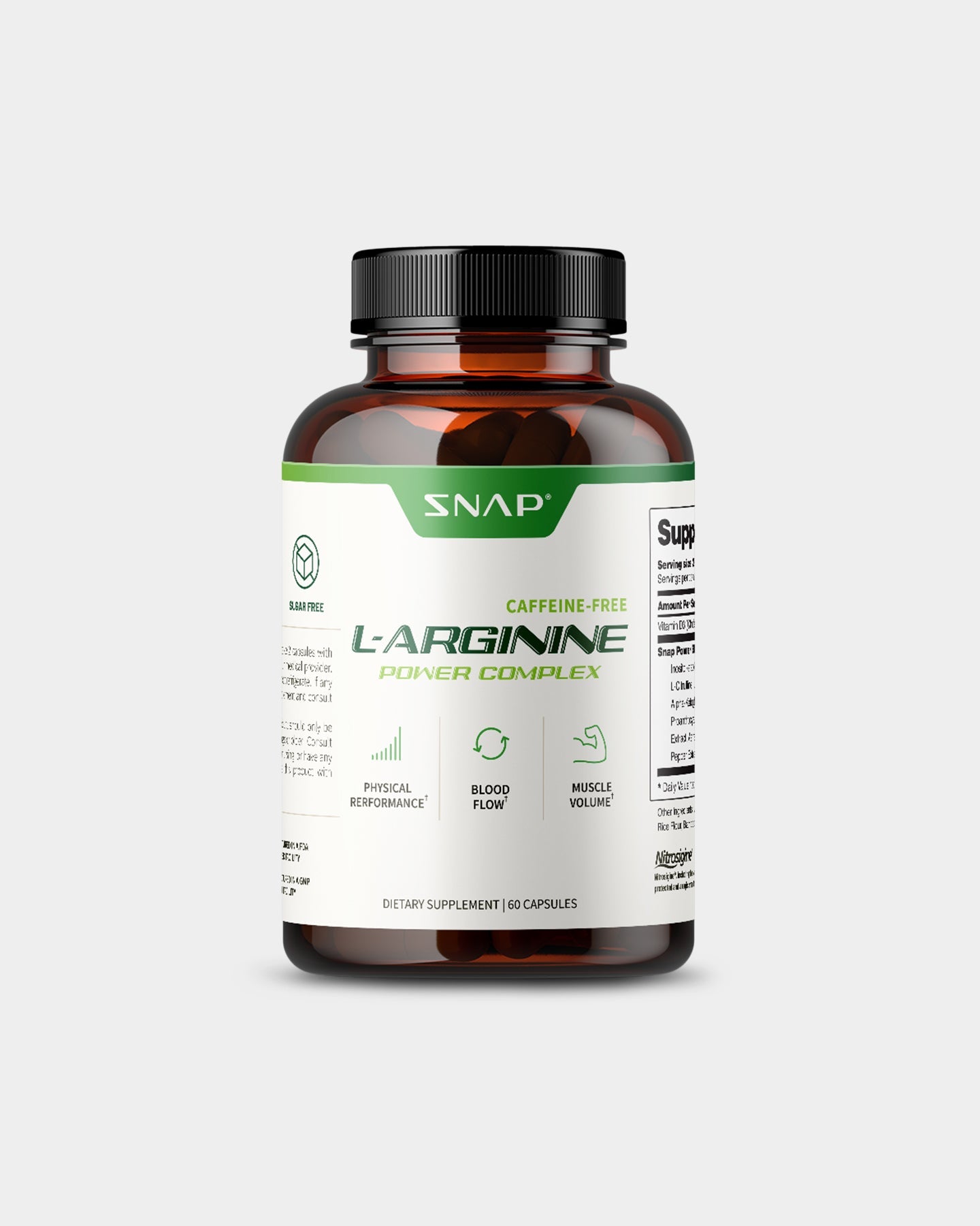 SNAP Supplements L - Arginine Complex - Bodybuilding.com