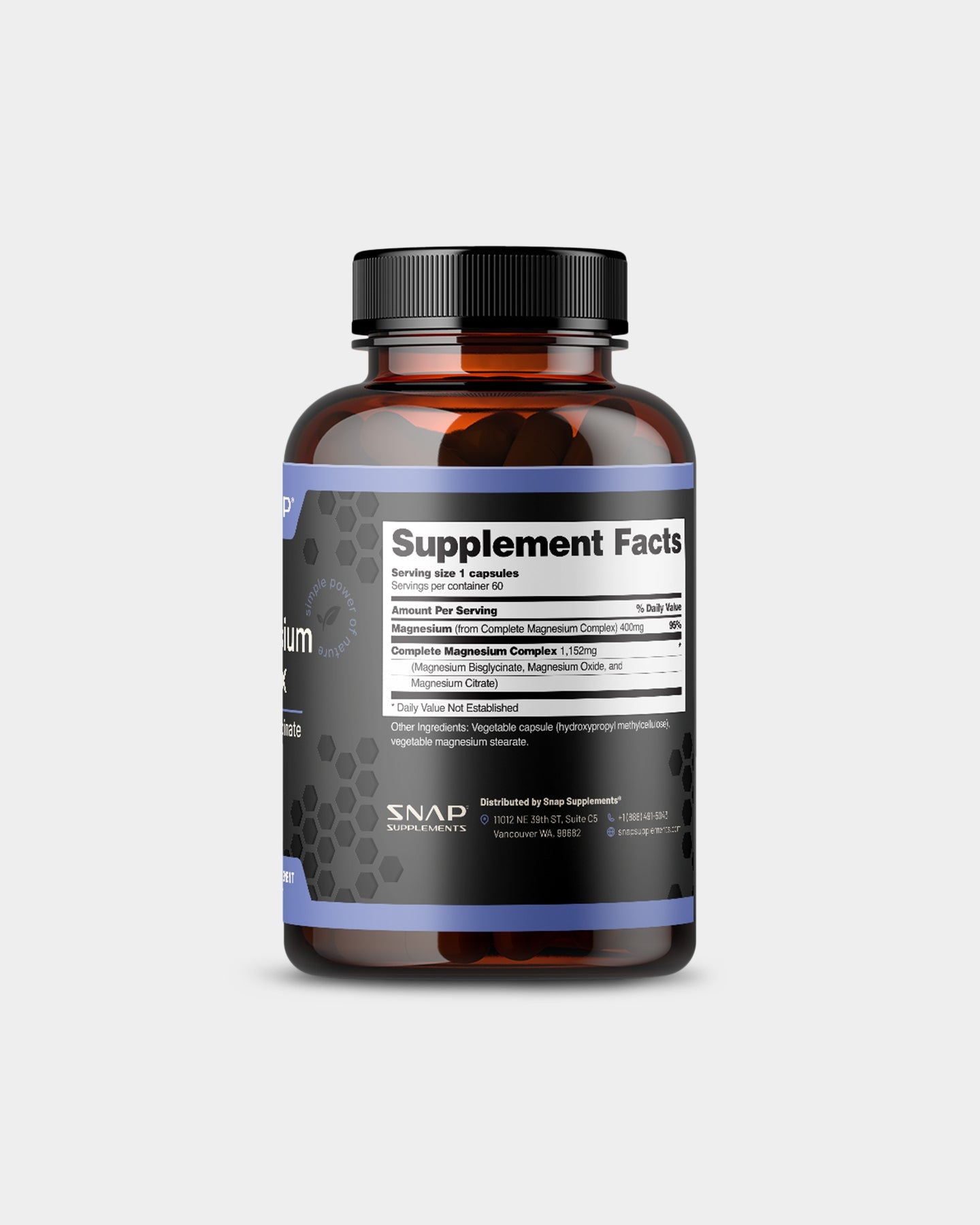 SNAP Supplements Magnesium - Bodybuilding.com