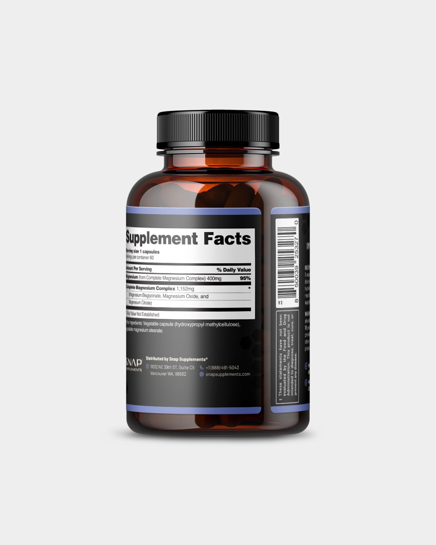 SNAP Supplements Magnesium - Bodybuilding.com