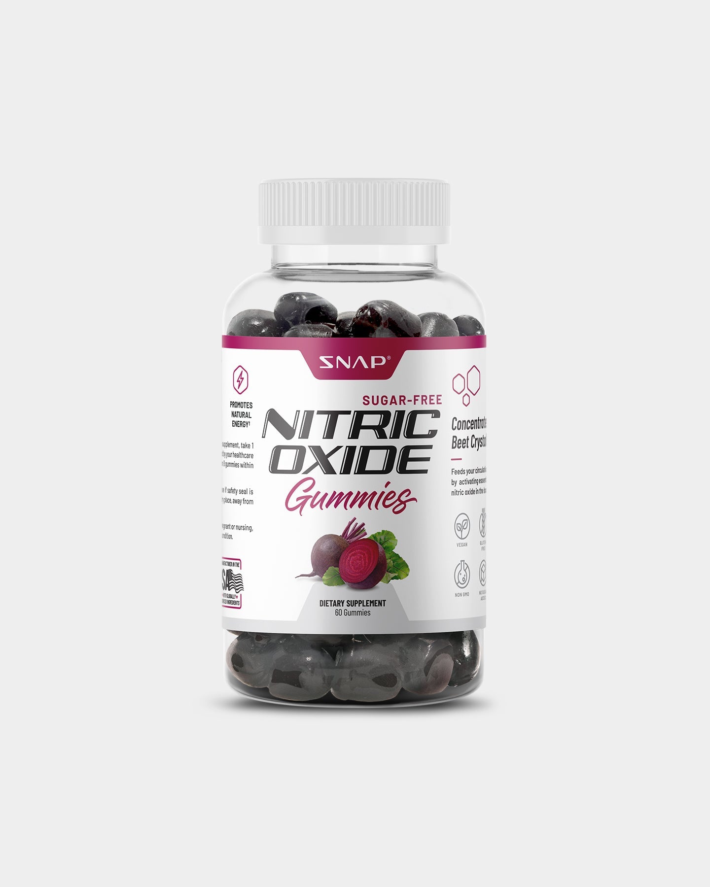 SNAP Supplements Nitric Oxide Gummies - Bodybuilding.com