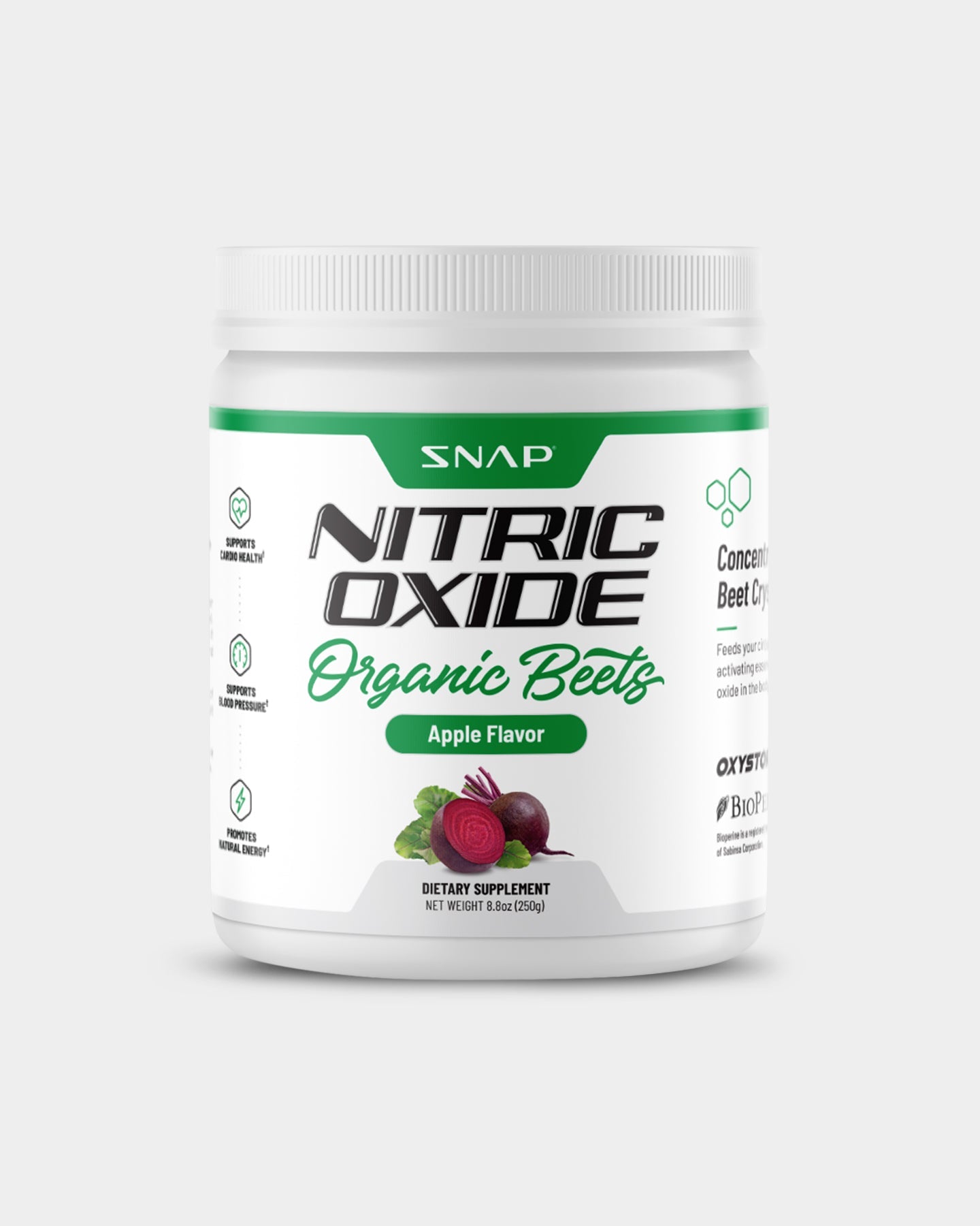 SNAP Supplements Nitric Oxide Organic Beets - Bodybuilding.com