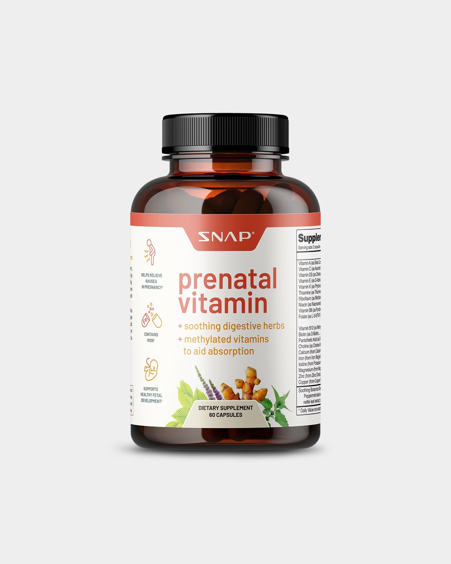 SNAP Supplements Prenatal Vitamin - Bodybuilding.com