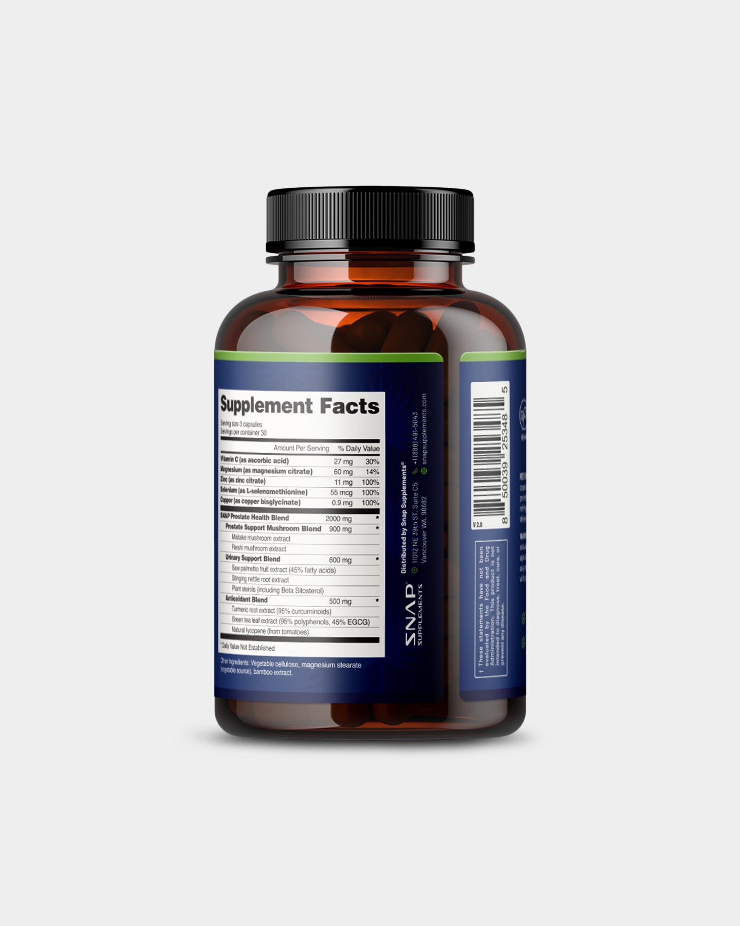 SNAP Supplements Prostate Health - Bodybuilding.com