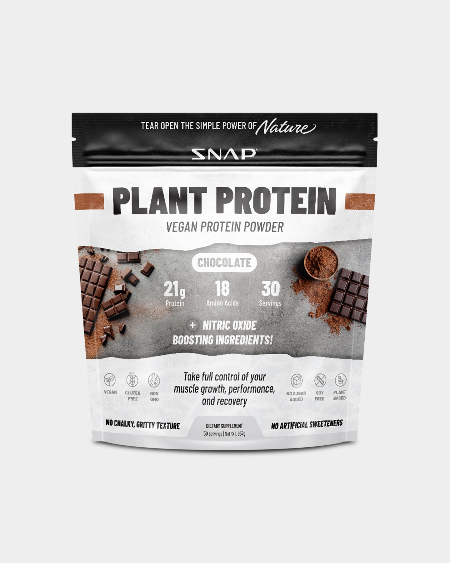 SNAP Supplements Vegan Protein - Bodybuilding.com