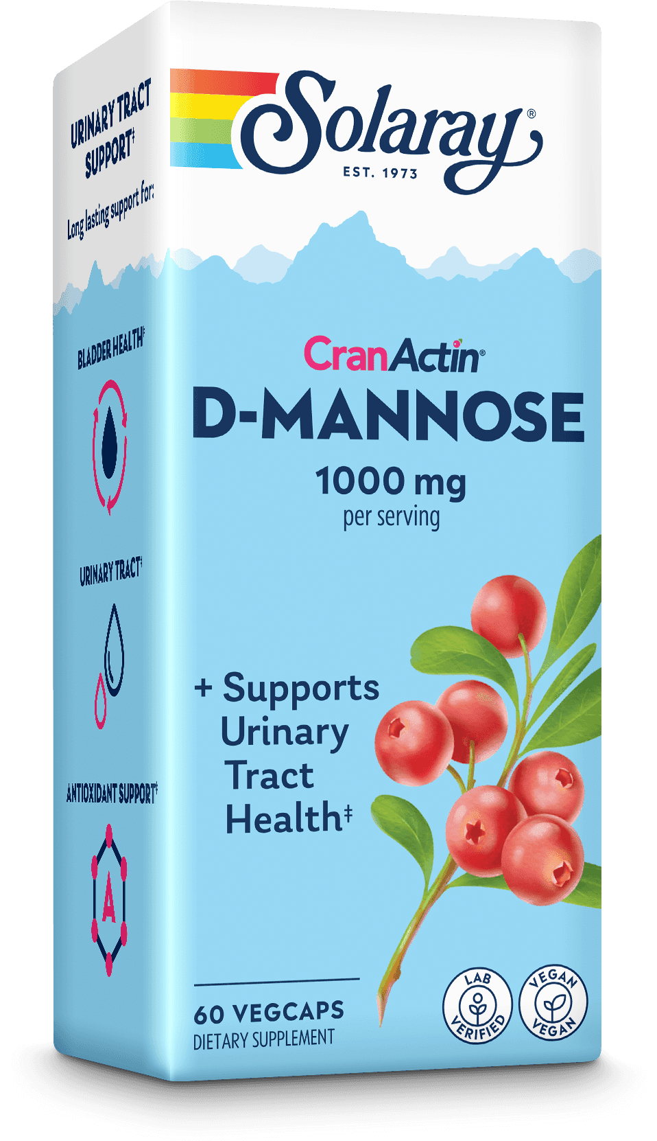 Solaray D - Mannose - Bodybuilding.com