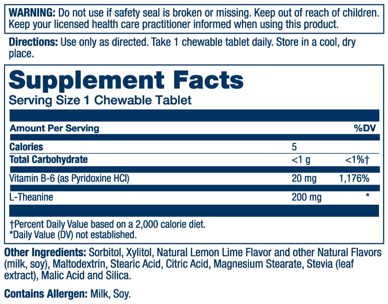 Solaray L - Theanine - Bodybuilding.com
