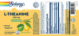 Solaray L - Theanine - Bodybuilding.com