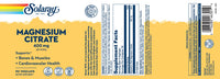 Solaray Magnesium Citrate - Bodybuilding.com